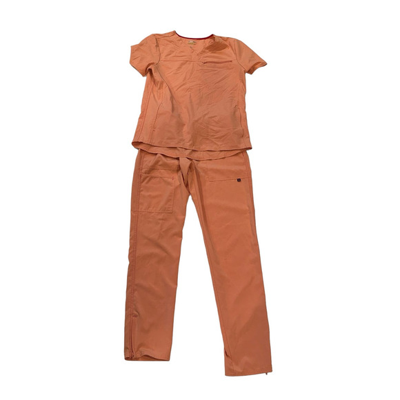 scrub star Other - Scrub Star Pink Peach Womens Scrub Set Small